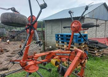 Przewracarka 4 gwiazdowa deutz fahr