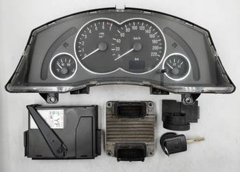 Sterownik Silnika Opel Meriva A 1.6 Z16SE 12230554 ZESTAW