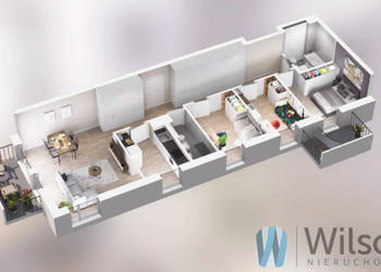 Mieszkanie Piastów 86.18m2 4 pokoje