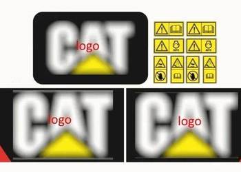 Naklejki Oklejenie - CAT 500 KVA Zamiennik CATERPILLAR