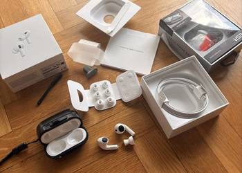 Oryginalne Apple AirPods Pro 2 ANC i etui ESR
