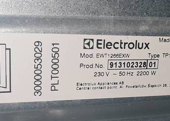 Części pralka Elektrolux EWT1266