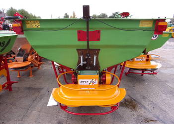 NOWOŚĆ Rozsiewacz nawozowo-wapienny KŁOS 1000kg 2-tarczowy Rad-Masz Opoczno