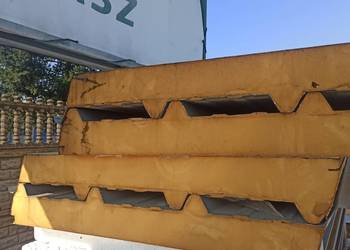 Płyta warstwowa dachowa 10 I,II gat, czyszczenie magazynów, Fiberglass