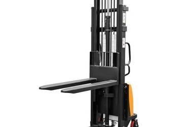 PÓŁELEKTRYCZNY WÓZEK MASZTOWY B1040 (U.1000 kg/ P.4000 mm)