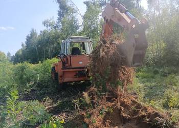 Koparko-ładowarka schaeff terex łyżka widły szybko złącze silnik deutz 4