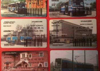 ( 780. ) Bilety Komunikacji Miejskiej Kraków ( 780. ) Bilety Komunikacji Miejskiej Kraków