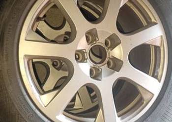 Alufelgi audi Q5 + opony zimowe 17"
