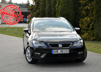 Seat Leon 1.6TDI(115KM)*Led*Radar ACC*Welur*Duża Navi*Klimatronik*Alu16"AS…