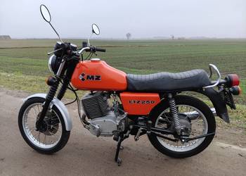 MZ ETZ 250 1985r z dokumentami motocykl MZ ETZ TS wsk wfm SHL jawa
