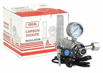 Reduktor CO2/Ar z rotametrem i podgrzewaczem 230V