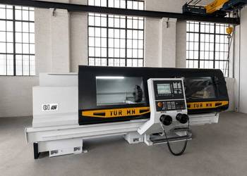 Tokarka Tur 630A MNx2000 przelot wrzeciona 140 z dwoma nosami wrzeciona D1-
