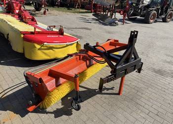 Zamiatarka szczotka 230cm placu hali obory kostki do ciągnika ładowarki