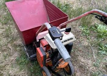 TACZKA Z PŁUGIEM HAKO-VARIETTE z silnikiem spalinowym  bdb. tylko 2250 zł