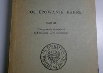 POSTĘPOWANIE KARNE CZ. 3 - KEGEL KORDIK LIPCZYŃSKA