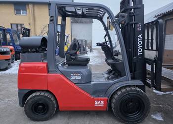 Wózek widłowy TOYOTA 8FGJF35 , Przesuw boczny, 8FG35 widlak Linde , 8FGF35