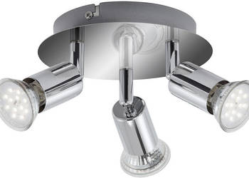 Briloner 2229-038 - Reflektor łazienkowy LED SPLAS.H 3xGU10/3W/230V IP44