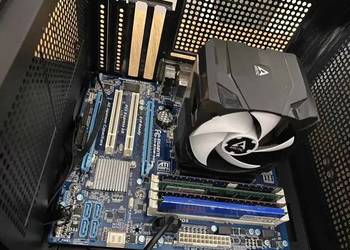 Xeon E3 1240 v2 (i7 3770) + 16 GB DDR3 + GA-B75M-D3H Płyta główna procesor