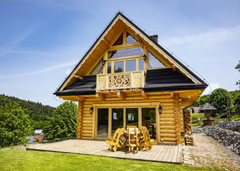 Góralski dom z bala