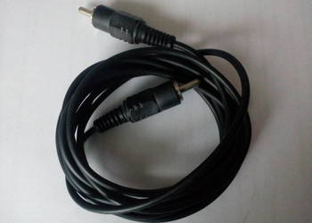 Przewód kabel 1xRCA (1x chinch) męski-męski 2m