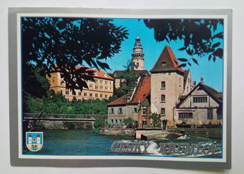 Pocztówka Česky Krumlow lata 90-te