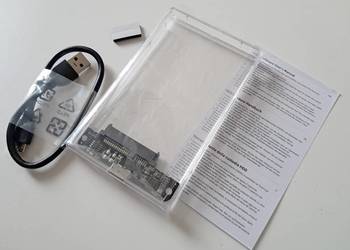 Kieszeń zewnętrzna z USB 3.0 na dysk laptopa 2,5 cala