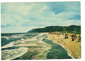 MIĘDZYZDROJE BRZEG MORSKI W GŁĘBI KAWCZA GÓRA