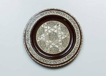 Talerz inkrustowany masą perłową - Australia Talerz inkrustowany masą perłową - Australia