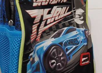 PLECACZEK SZKOLNO-WYCIECZKOWY HOT WHEELS - niebieski