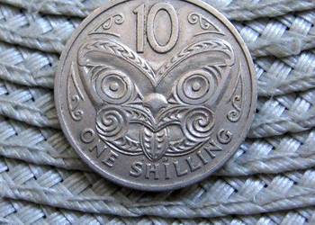 Nowa Zelandia 10 Cent ( 1 Szyling ) 1967r