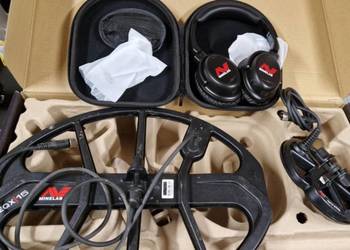 Minelab equinox 900 . Słuchawki ML85 ,dwie cewki 15 i 6
