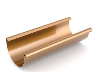 Rynna 125 mm 1,95 m miedziany Bryza PVC