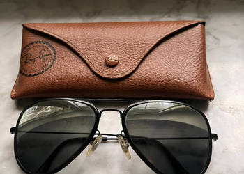 Ray Ban P AVIATOR FLAT METAL RB3513 (czarne)