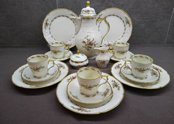 Rosenthal Sanssouci Moosrose zestaw kawowy