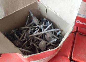 Gwoździe dekarskie Gunebo 60x7 wkręty do blachy - 1500 sztuk