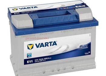 Akumulator 74Ah 680A VARTA Blue Dynamic E11  EN