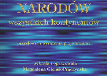 Mądrości Narodów - M. Glensk-Prądzyńska.