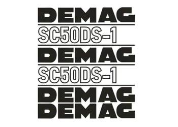 Naklejki oklejenie - DEMAG SC50DS-1 Zamiennik