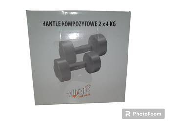 Hantle kompozytowe 2 x 4 kg