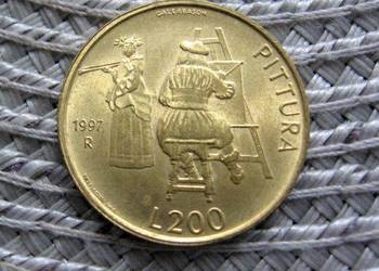 San Marino 200 Lirów 1997r - Ładna