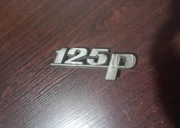 Emblemat znaczek fiat 125p oryginalny(nie syren, polonez