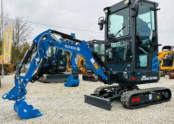 Nowa Minikoparka RIPPA R15 ECO Kubota Jcb rozsuwane podwozie 1,5T Transport