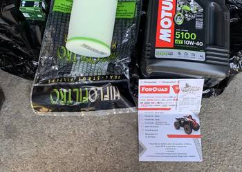 Olej silnikowy Motul 5100 4T  4 l 10W-40 plus filtry  Kawasa
