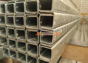 CEOWNIK OCYNKOWANY 25 MM - profil stalowy ocynk 25x25x25x1,5