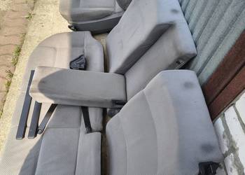 Fotele beżowe popielate kanapy Audi 80 B4 B3 100
