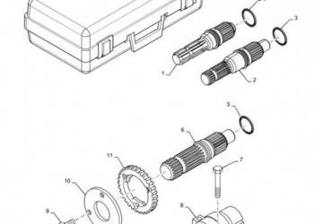 New Holland T6090 Wałek napędowy 87567418
