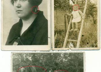 Stare zdjęcie ciekawy opis 21.08.1937 rok 15.09.1940 r 3 szt