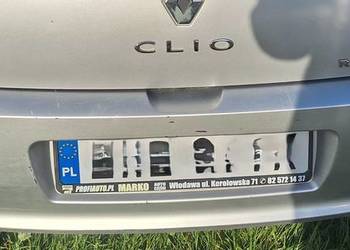 Zderzak Tył Renault Clio III