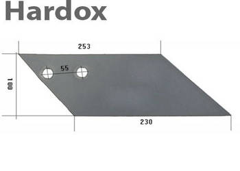 Dłuto 100ha! HARDOX 92200/L 92202/L części do pługa OVERUM