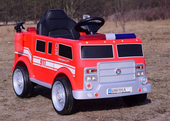 BAWIBUS.PL Auto samochód na akumulator STRAŻ POŻARNA autko wóz jeździk